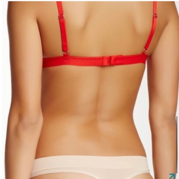 ♥️JOES JEANS MESH RED BRALETTE NWT $40 VALUE - Picture 4 of 5